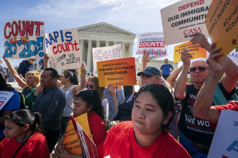 Supreme Court tosses citizenship question from 2020 census forms, a victory for Democratic states