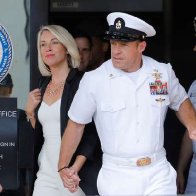 U.S. Navy SEAL demoted for posing with dead prisoner