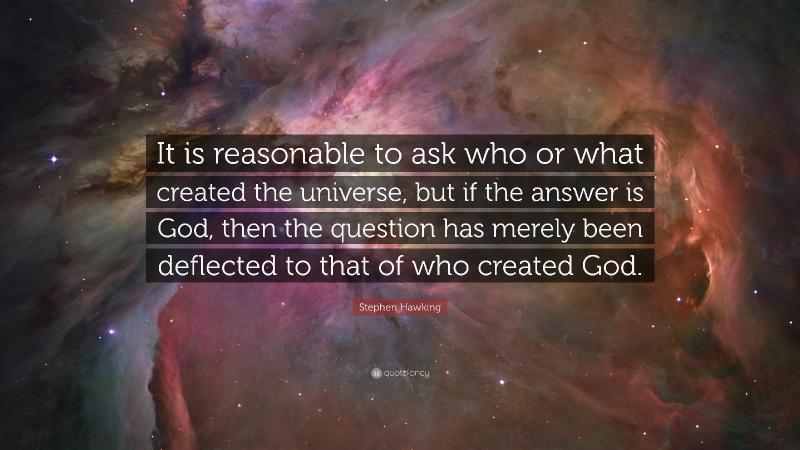 Who Created God?
