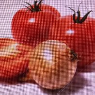 Tomatoes and onions summer side dish