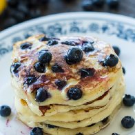 Buzz's Banana Blueberry Pancakes