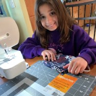 Mask-making 4th grader finds inspiration from public servants in her family