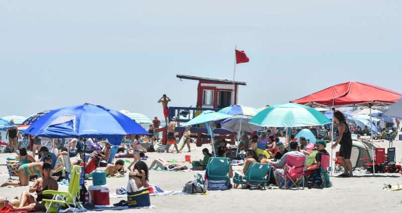 Returning beachgoers left 13,000 pounds of trash on Florida's Cocoa Beach, prompting crackdown