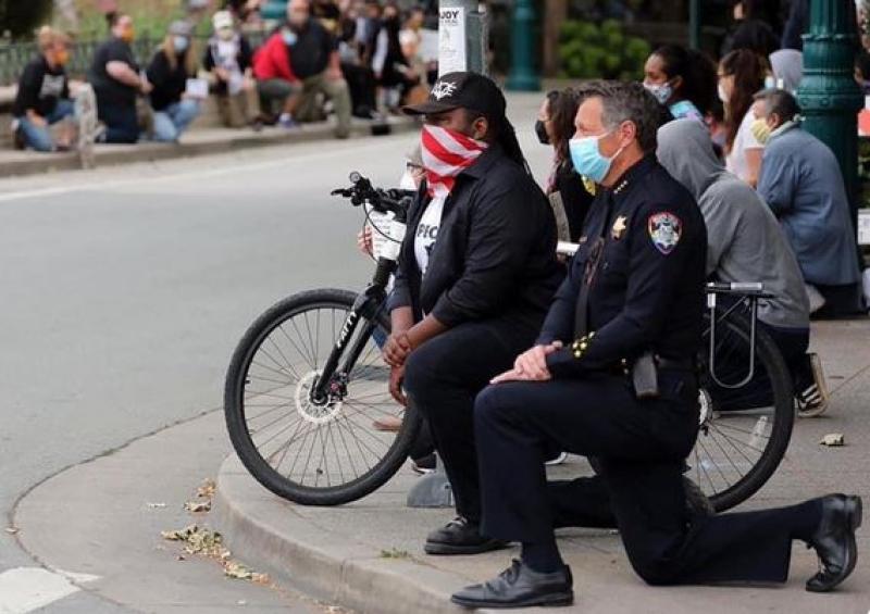 Police Join Protesters in Marches Across the Country: 'Good Cops Are Sick to Their Stomachs'