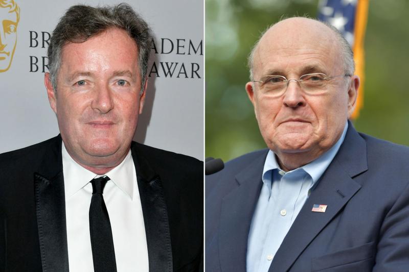 Rudy Giuliani Has Heated Exchange with Piers Morgan on Live TV 