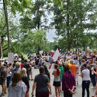 Protesters Descend on Postmaster General's Home in NC