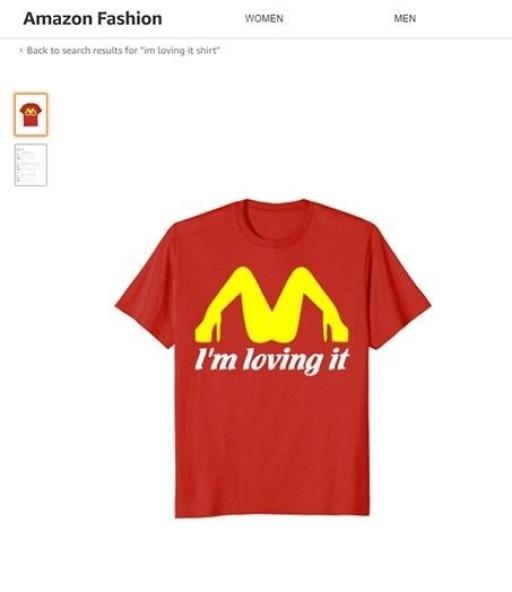 mcdonalds parody shirt