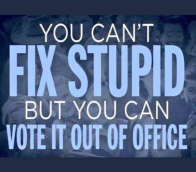 Cant Fix Stupid  but you can KICK THEM OUT OF OFFICE.jpg