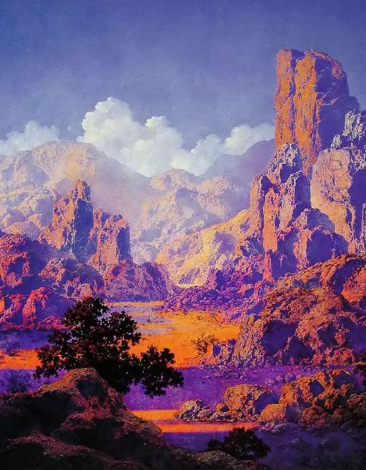 Maxfield Parrish - An Iconic American