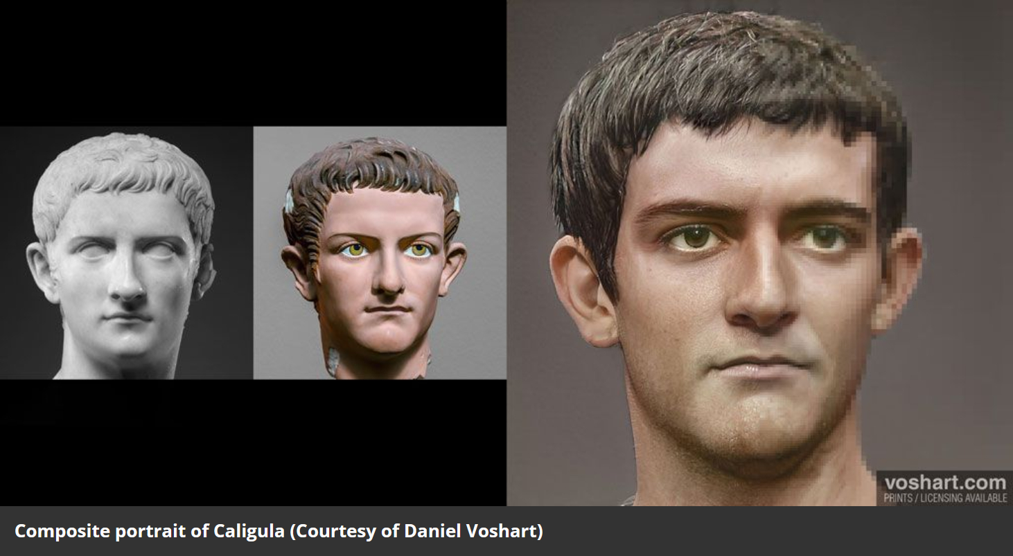 Peer Into The Past With Photorealistic Portraits Of Roman Emperors ...