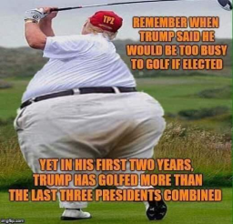 Trump Golfing with a Big Ass.jpg 256